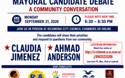 2026 Richmond Mayoral Candidate Debate